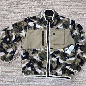 Volcom Boys Camo Zip-up Jacket